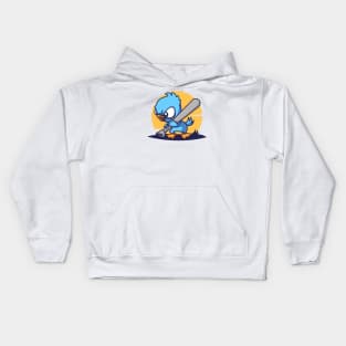 Rampant bird Kids Hoodie